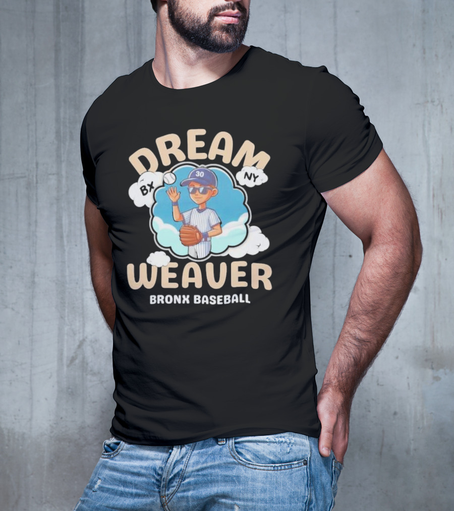 Dream Weaver BX NY Bronx Baseball T-Shirt