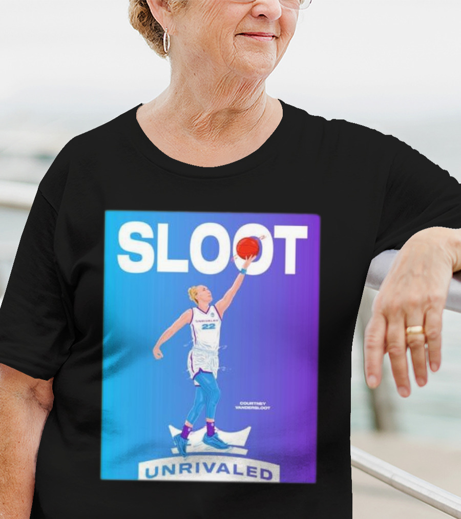 Sloot Unrivaled Courtney Vandersloot New York Liberty T-Shirt