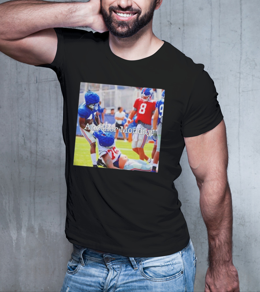 The Giants Season In A Nutshell Another Monday Football Humor T-Shirt