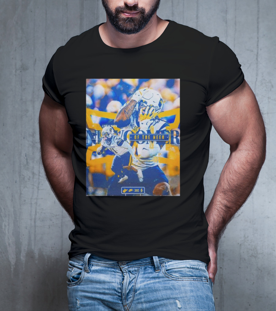 West Virginia Mountaineers TJ Jackson Player Of The Week T-Shirt