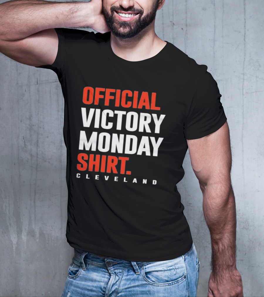 Cleveland Official Victory Monday T-Shirt