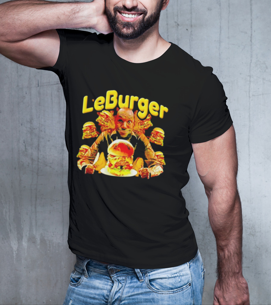 LeBurger LeBron James Burgers Multicolor Kings T-Shirt