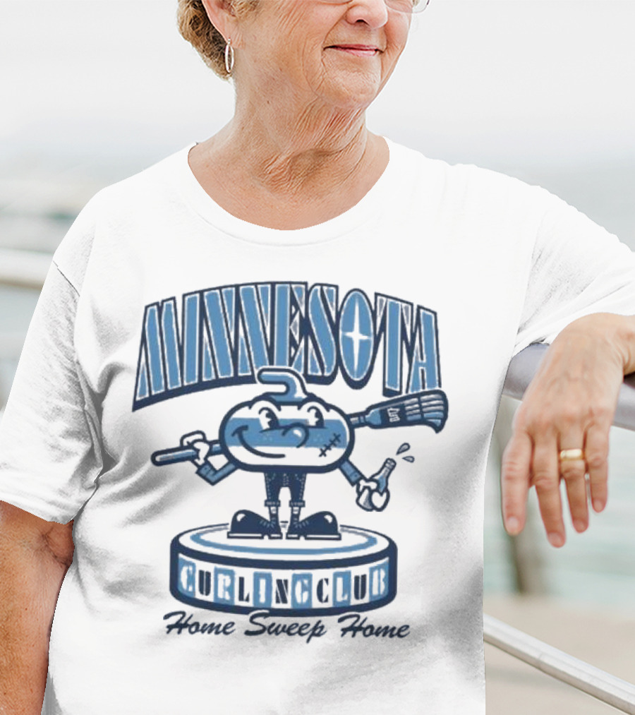 Minnesota Curling Club Home Sweep Home T-Shirt