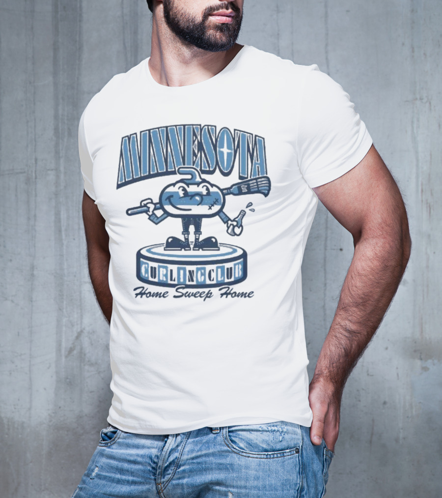 Minnesota Curling Club Home Sweep Home T-Shirt