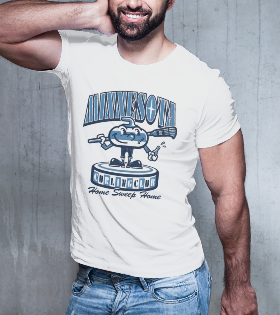 Minnesota Curling Club Home Sweep Home T-Shirt