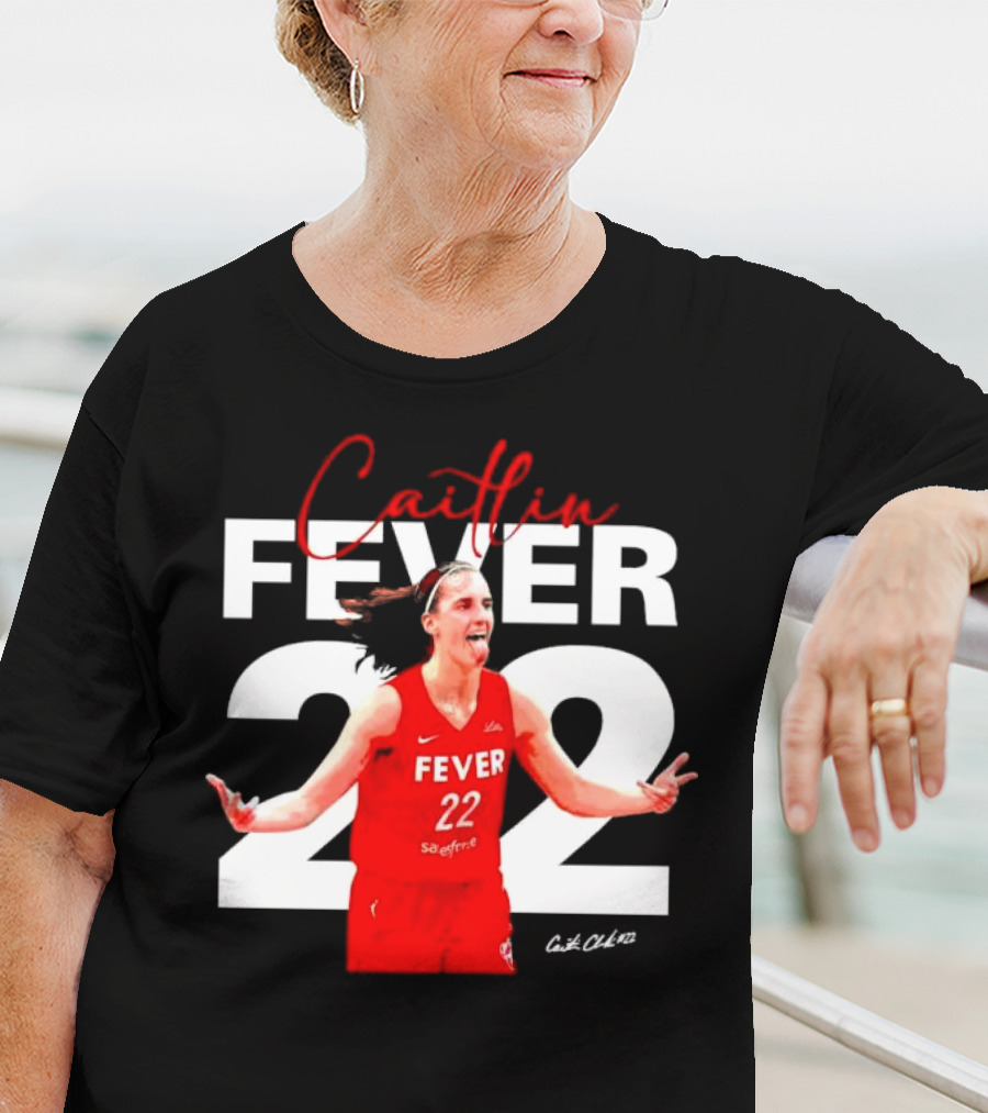 Caitlin Fever 22 Red Jersey SaeFere T-Shirt