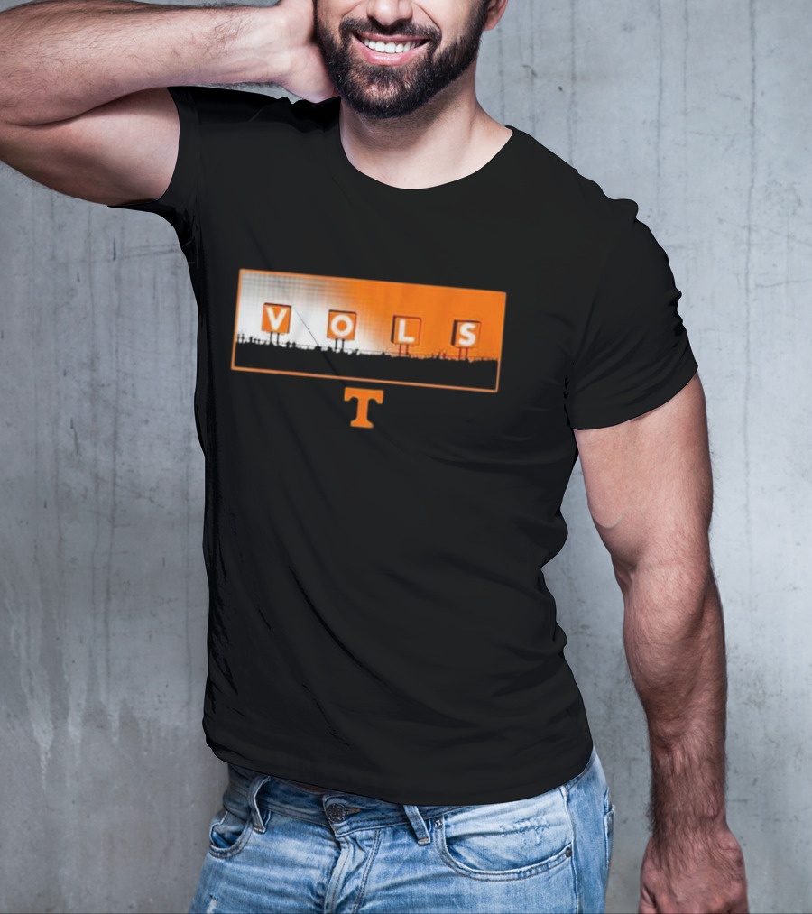 VOLS Tennessee Volunteers Stadium Iconic T Emblem T-Shirt