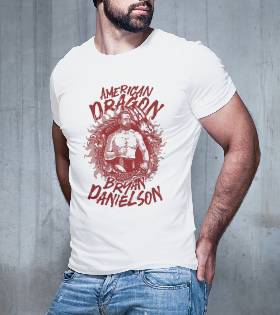 American Dragon Bryan Danielson Fiery Red Power T-Shirt