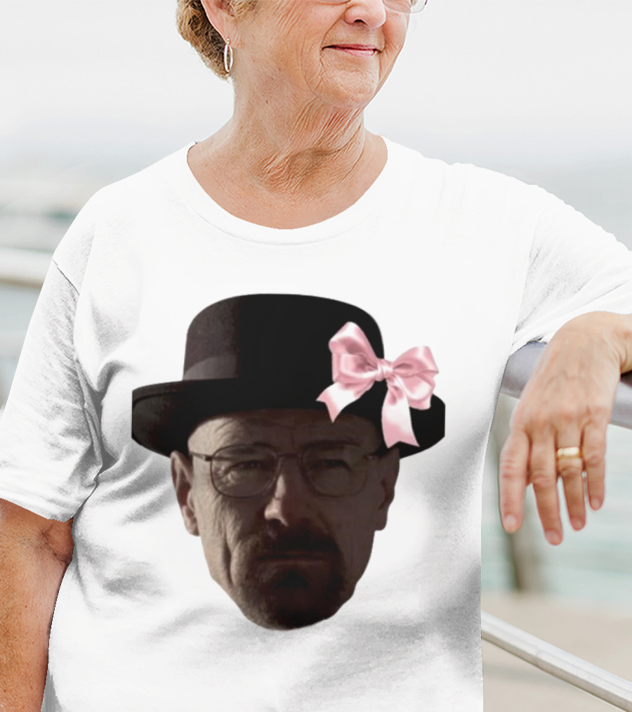 Pink Bow Walter White Heisenberg Breaking Bad T-Shirt