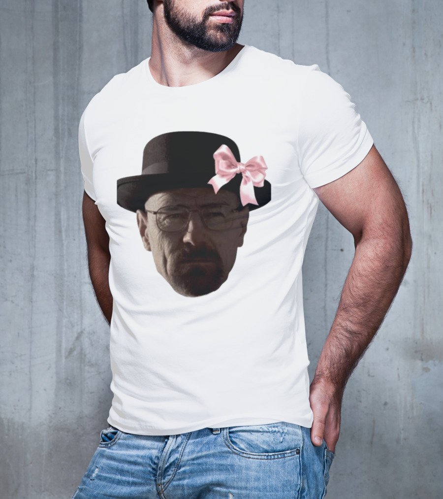 Pink Bow Walter White Heisenberg Breaking Bad T-Shirt