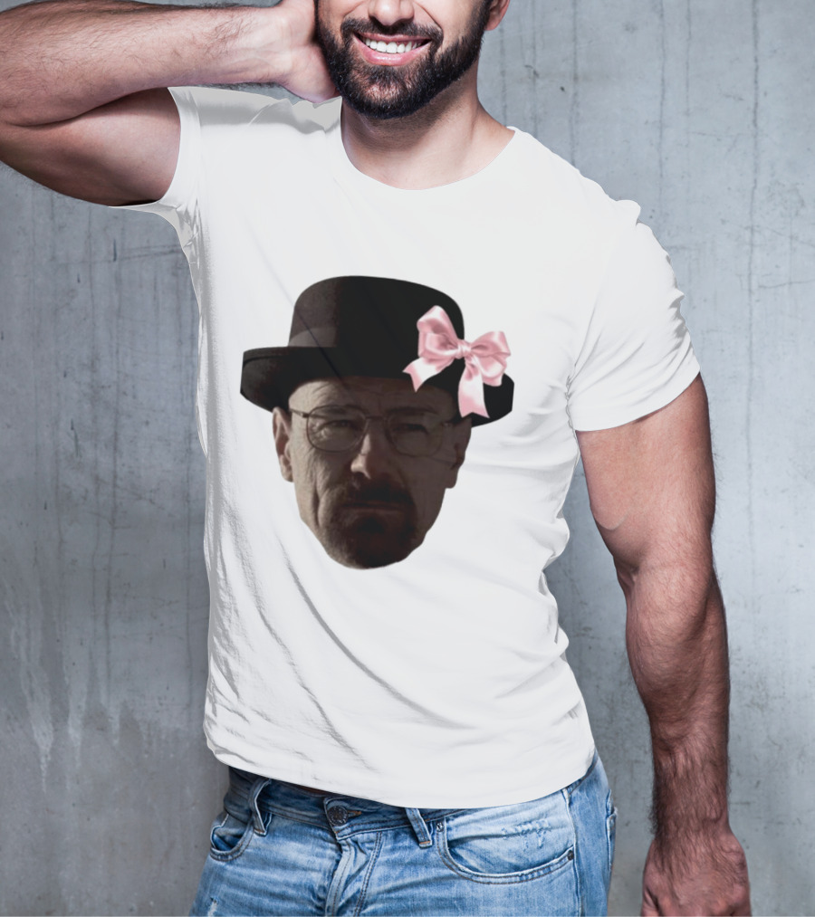 Pink Bow Walter White Heisenberg Breaking Bad T-Shirt