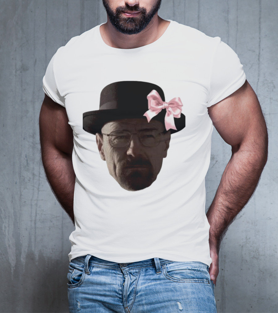 Pink Bow Walter White Heisenberg Breaking Bad T-Shirt