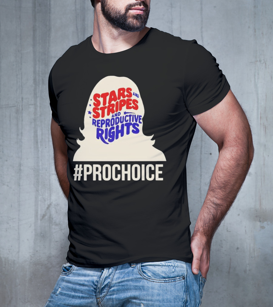 Stars And Stripes And Reproductive Rights #ProChoice T-Shirt