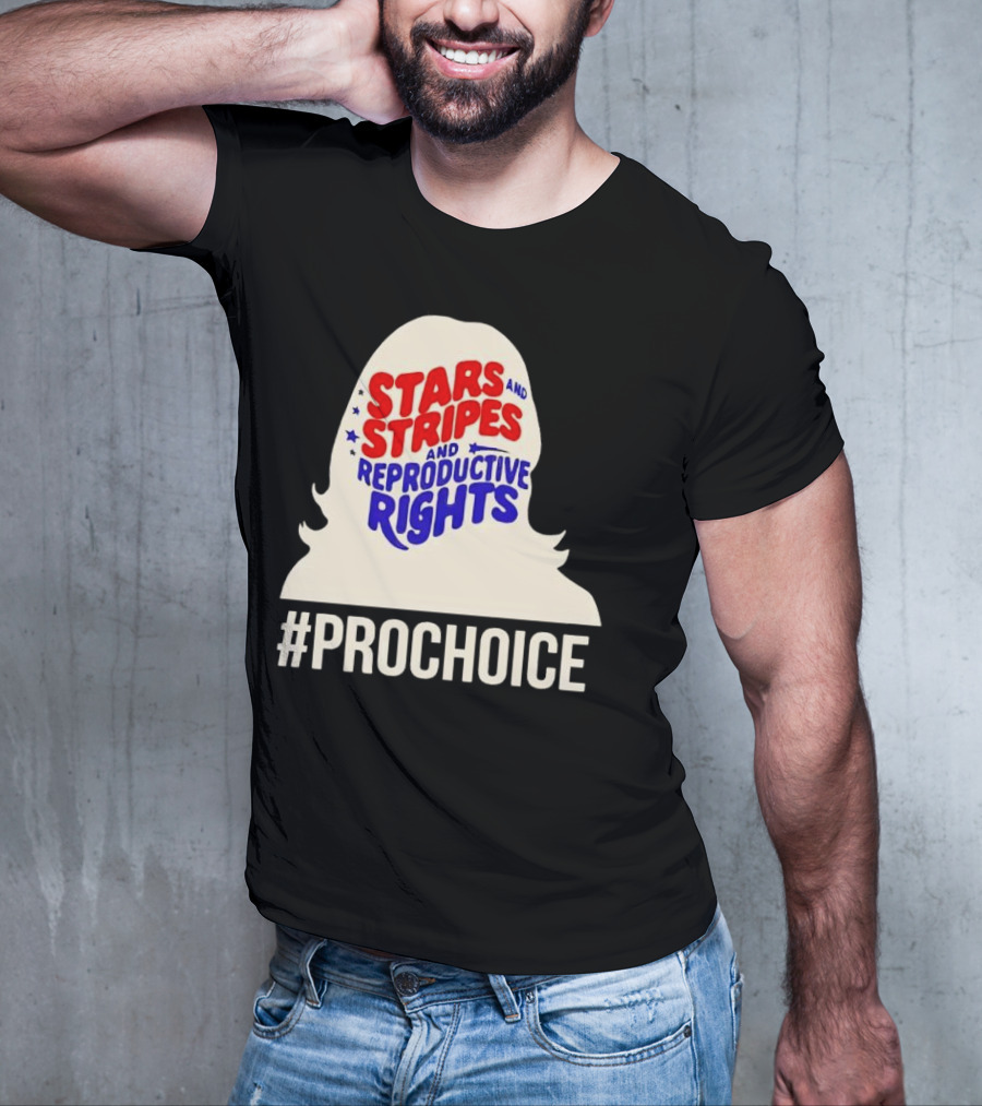 Stars And Stripes And Reproductive Rights #ProChoice T-Shirt