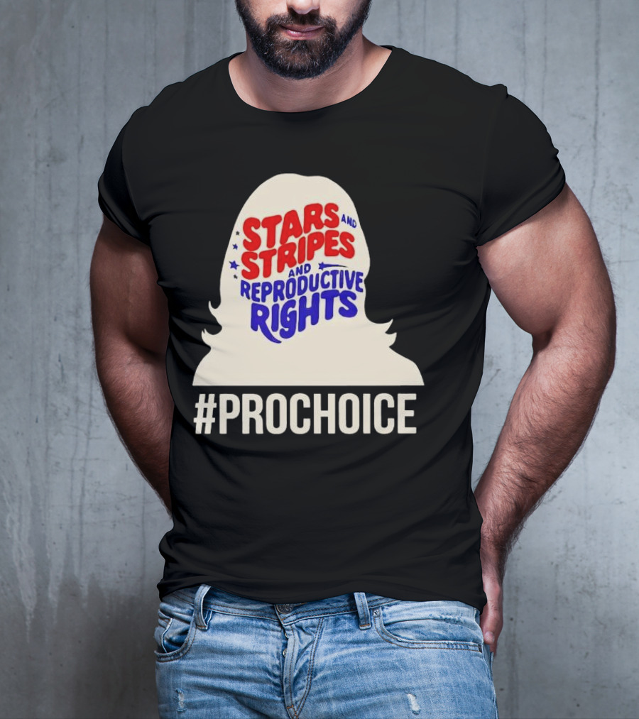 Stars And Stripes And Reproductive Rights #ProChoice T-Shirt