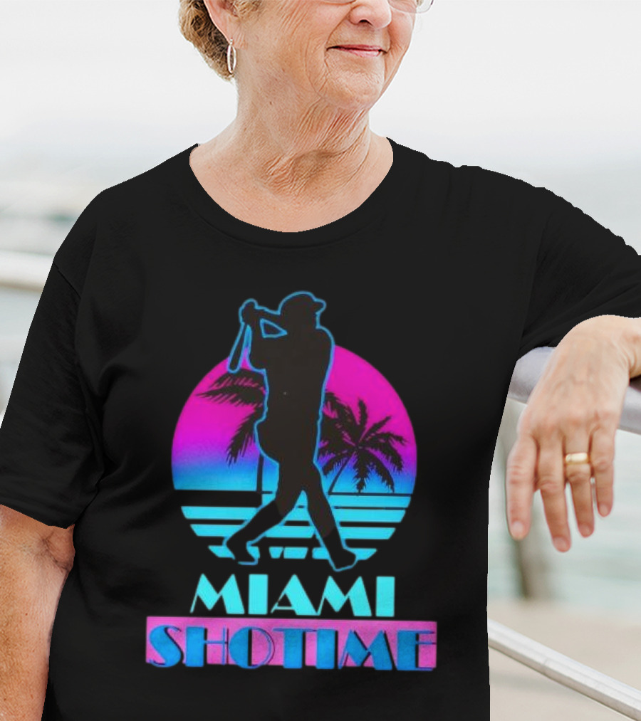 Miami Shotime Shohei Ohtani Los Angeles Dodgers 50 50 Season T-Shirt