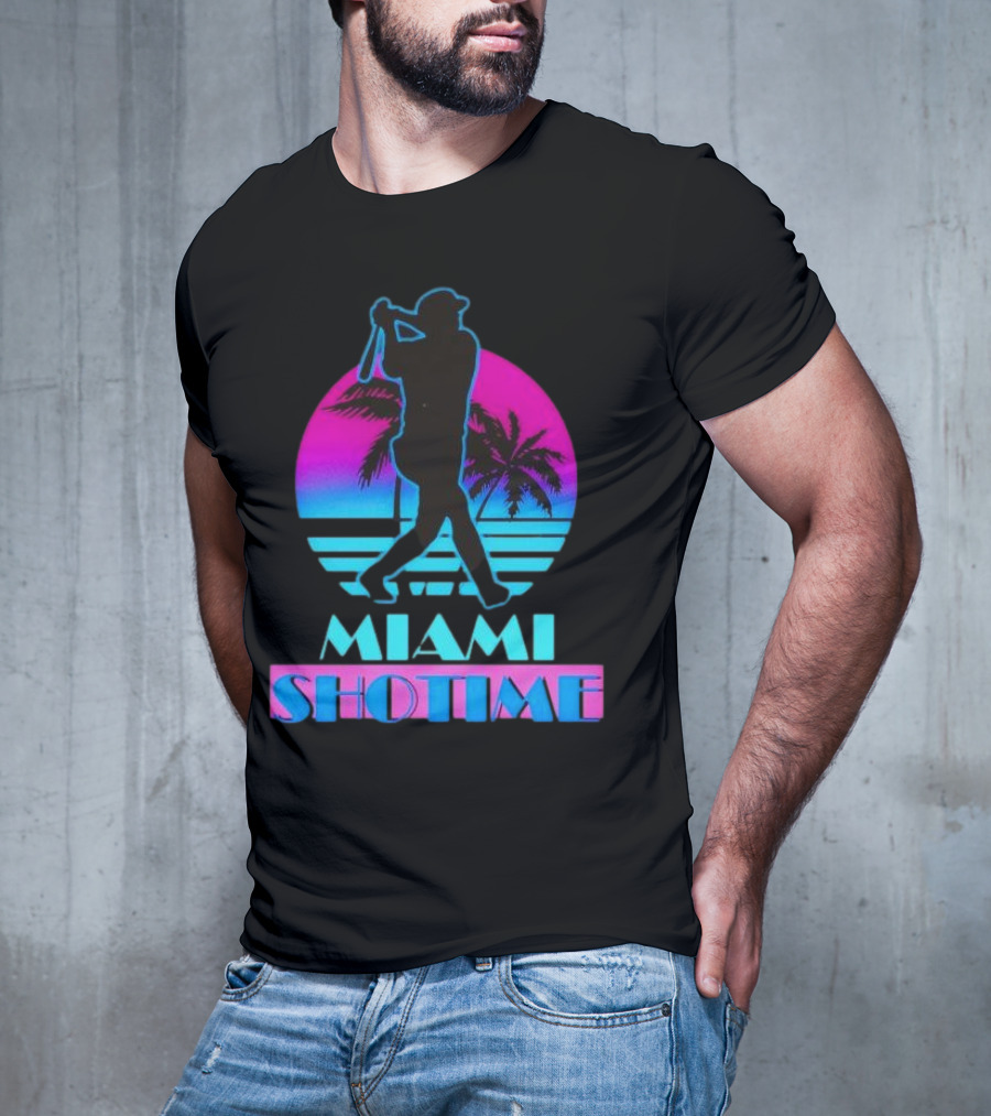 Miami Shotime Shohei Ohtani Los Angeles Dodgers 50 50 Season T-Shirt