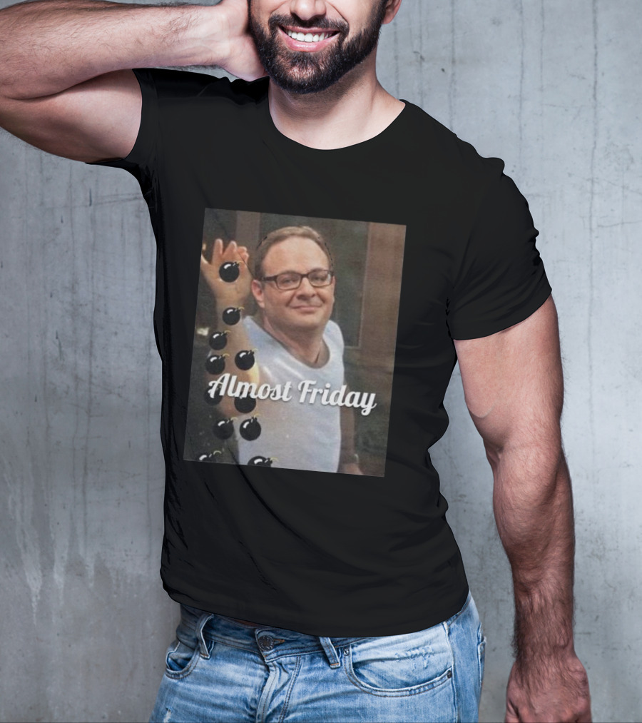 Almost Friday Woj Bomb Salt Bae Meme T-Shirt