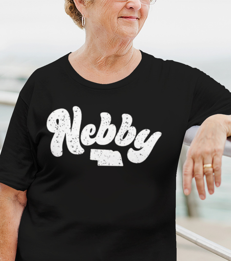 Nebby Nebraska State T-Shirt