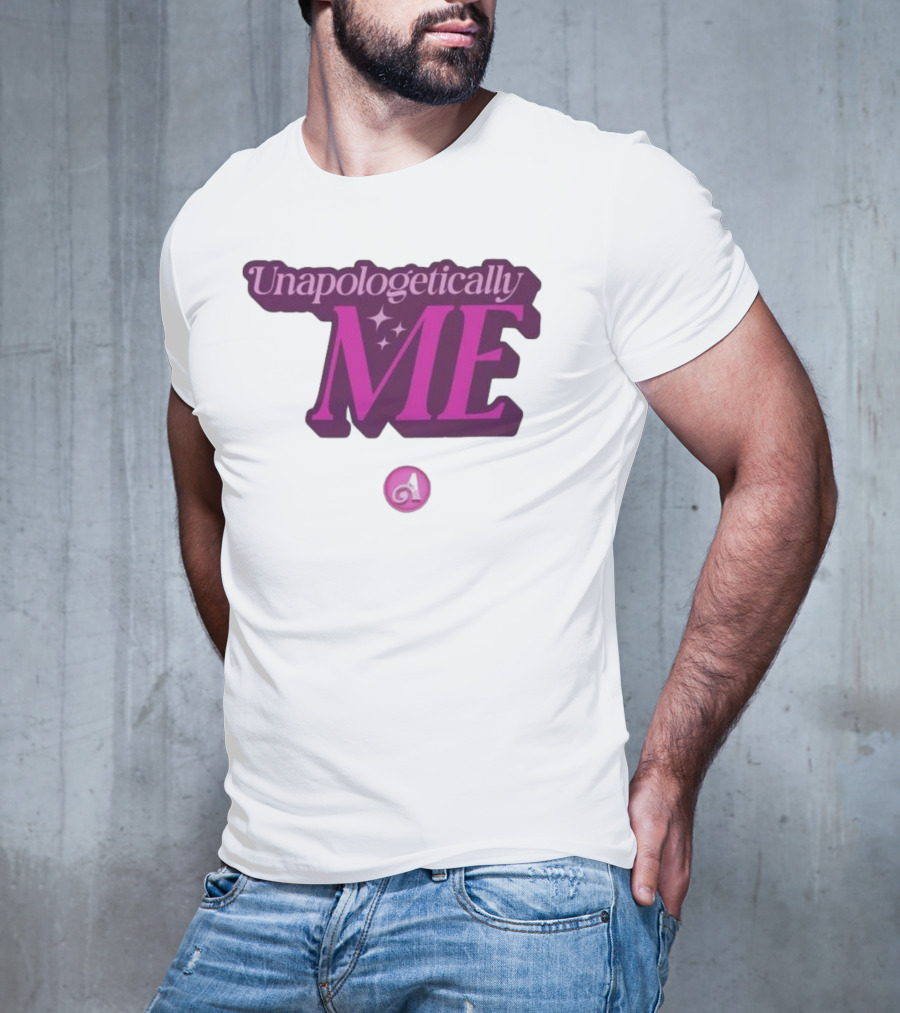 Unapologetically Me A Icon Pink Star T-Shirt