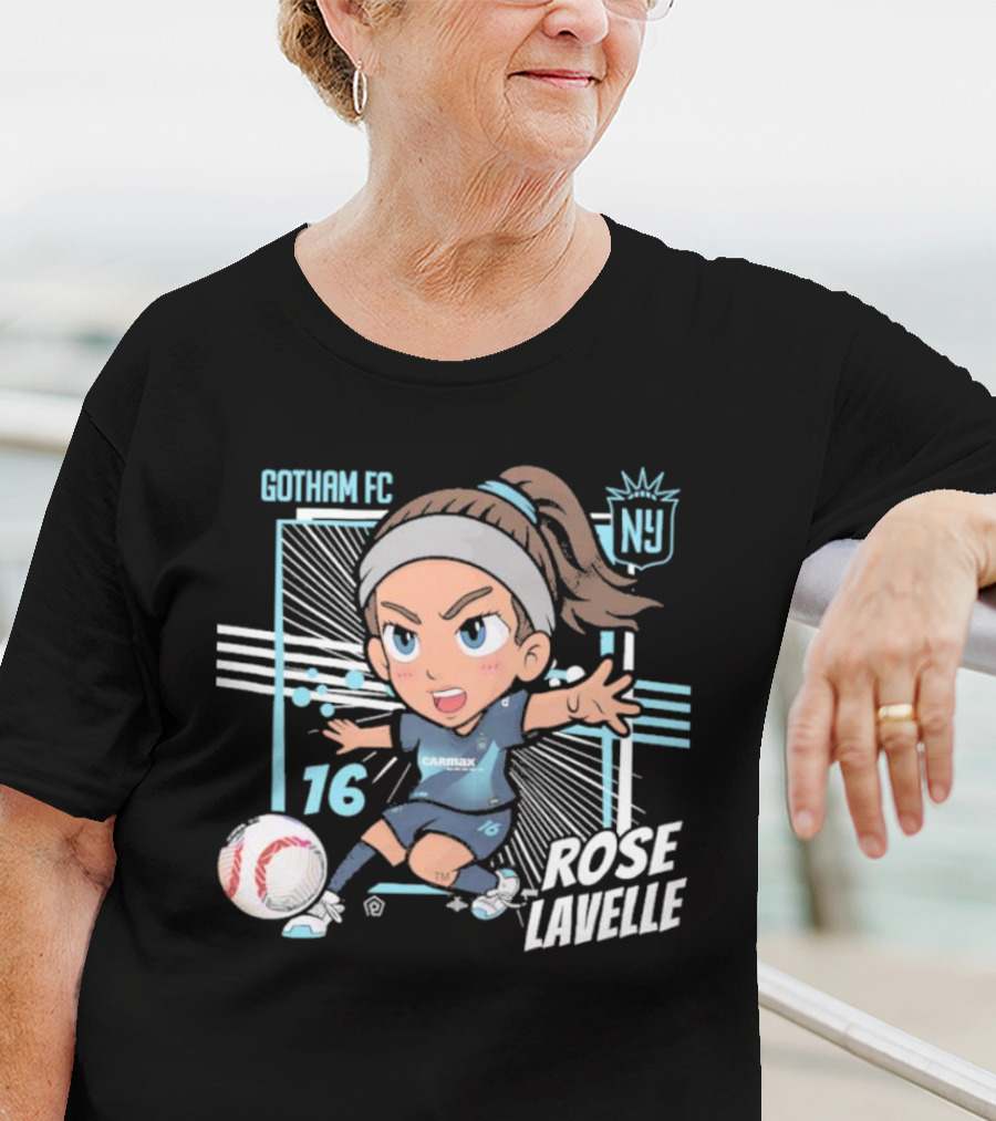 Gotham FC NY Rose Lavelle Chibi 16 T-Shirt