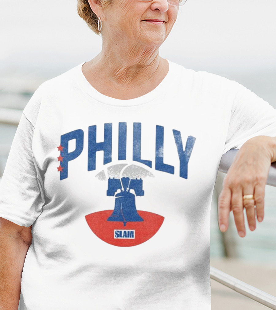 Philly Liberty Bell Slam Stars T-Shirt
