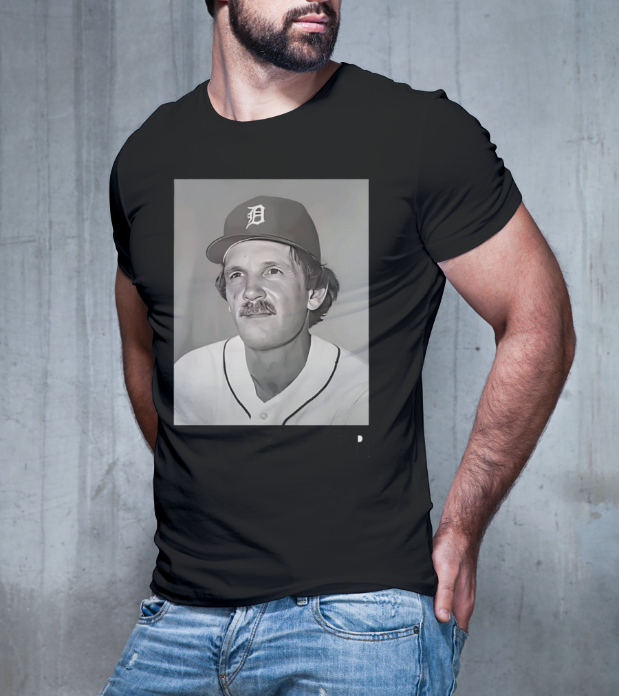 Baseball Legend Jim Leyland The Skipper In Classic Detroit T-Shirt