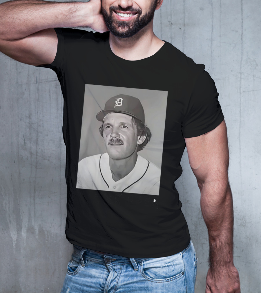 Baseball Legend Jim Leyland The Skipper In Classic Detroit T-Shirt