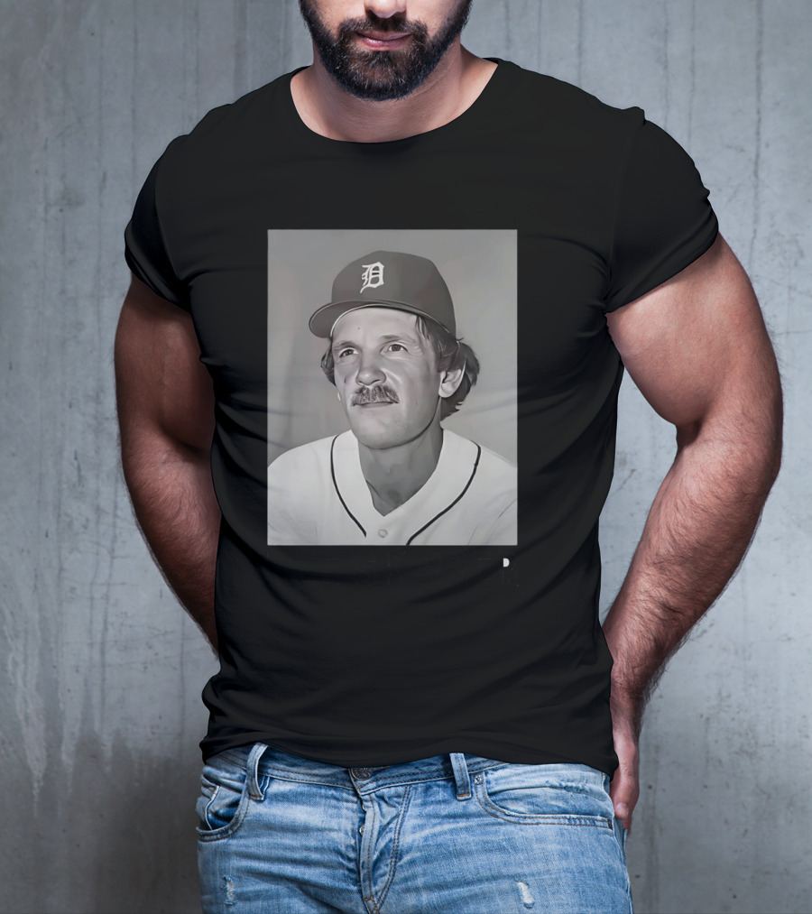 Baseball Legend Jim Leyland The Skipper In Classic Detroit T-Shirt