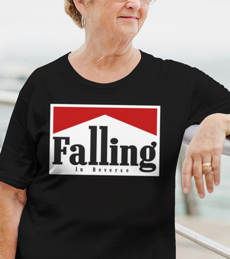 Falling In Reverse Logo Design With Red Arrow T-Shirt