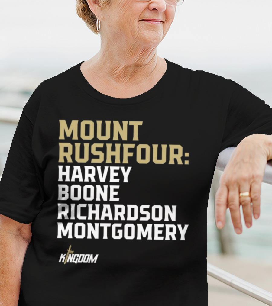 Mount Rushfour Harvey Boone Richardson Montgomery The Kingdom T-Shirt