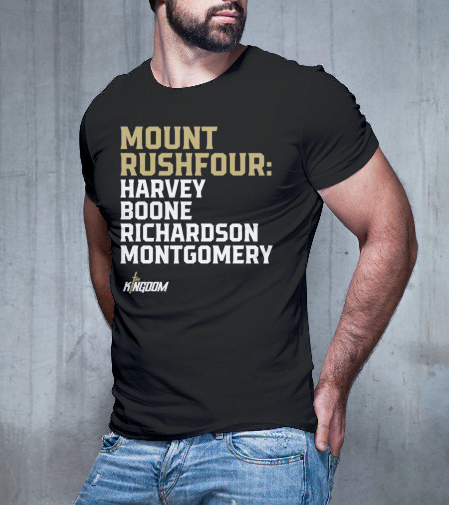 Mount Rushfour Harvey Boone Richardson Montgomery The Kingdom T-Shirt