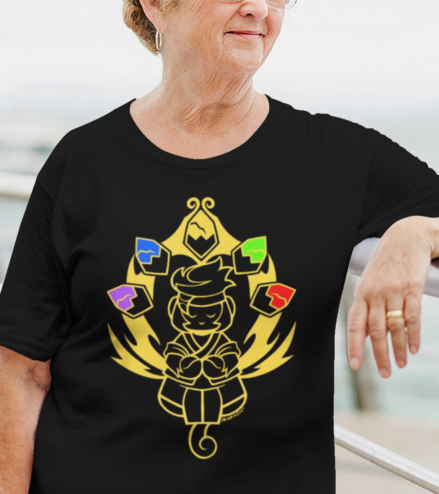 Pokémon Gym Badges T-Shirt