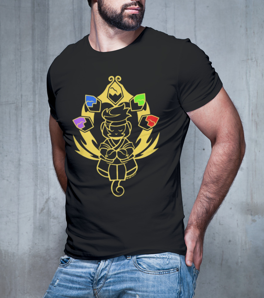 Pokémon Gym Badges T-Shirt