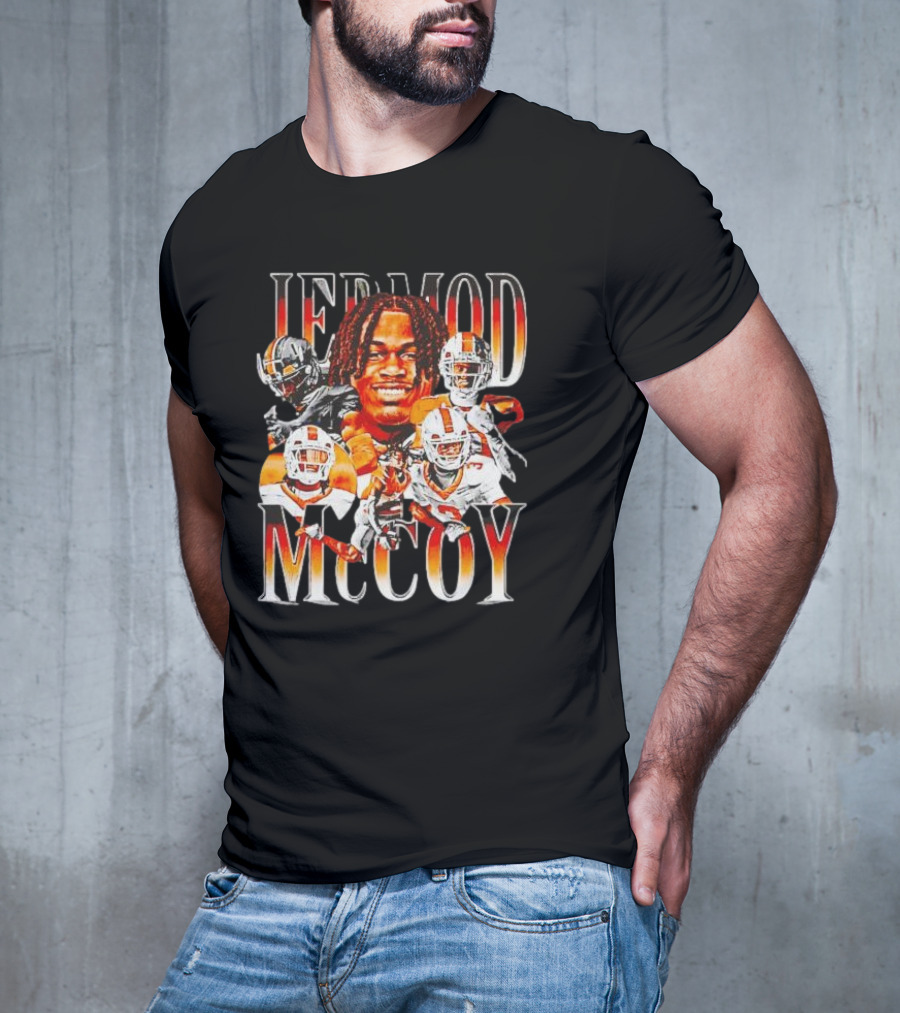 Jermod McCoy Tennessee Volunteers Player College Vintage T-Shirt