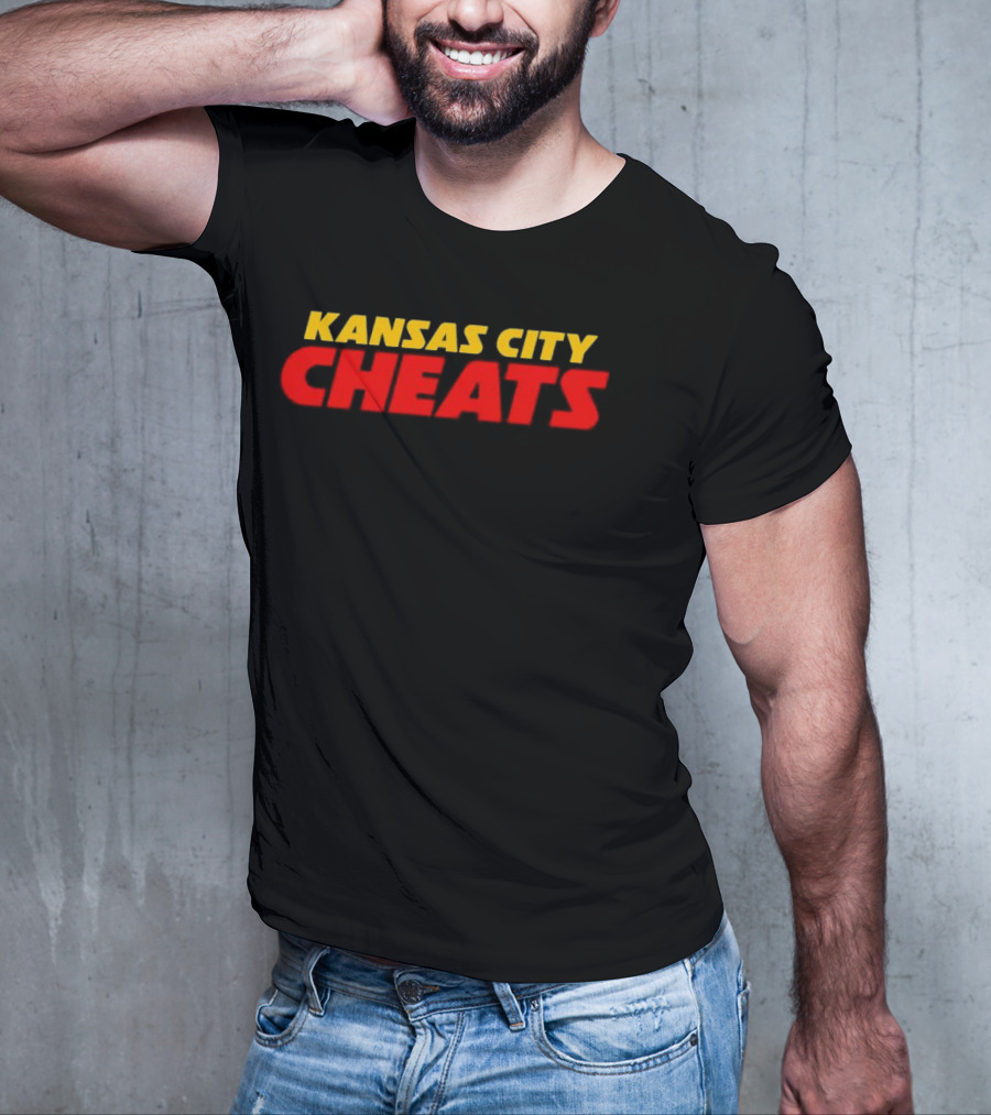 Kansas City Cheats Chiefs Parody Fan T-Shirt