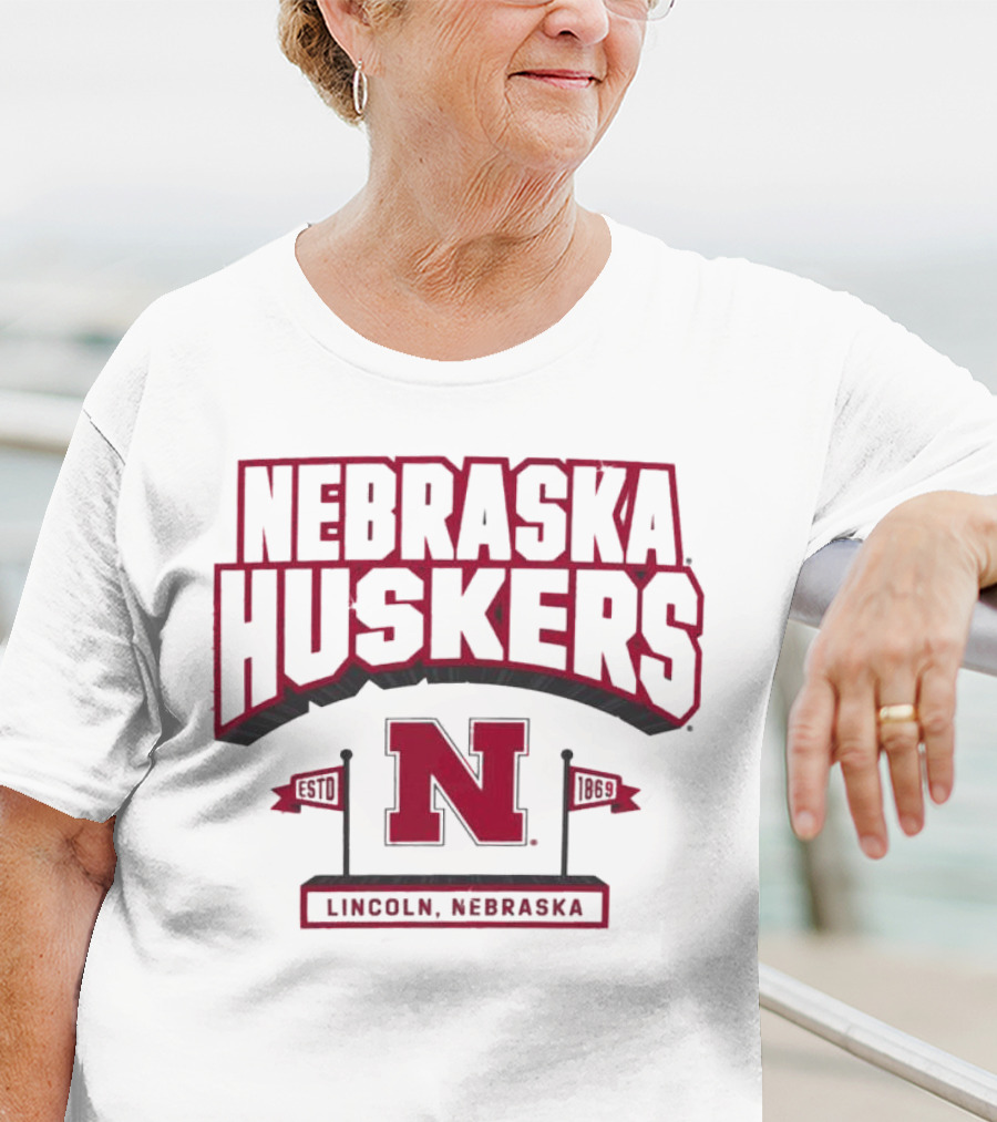 Nebraska Huskers Lincoln Nebraska Estd 1869 N T-Shirt