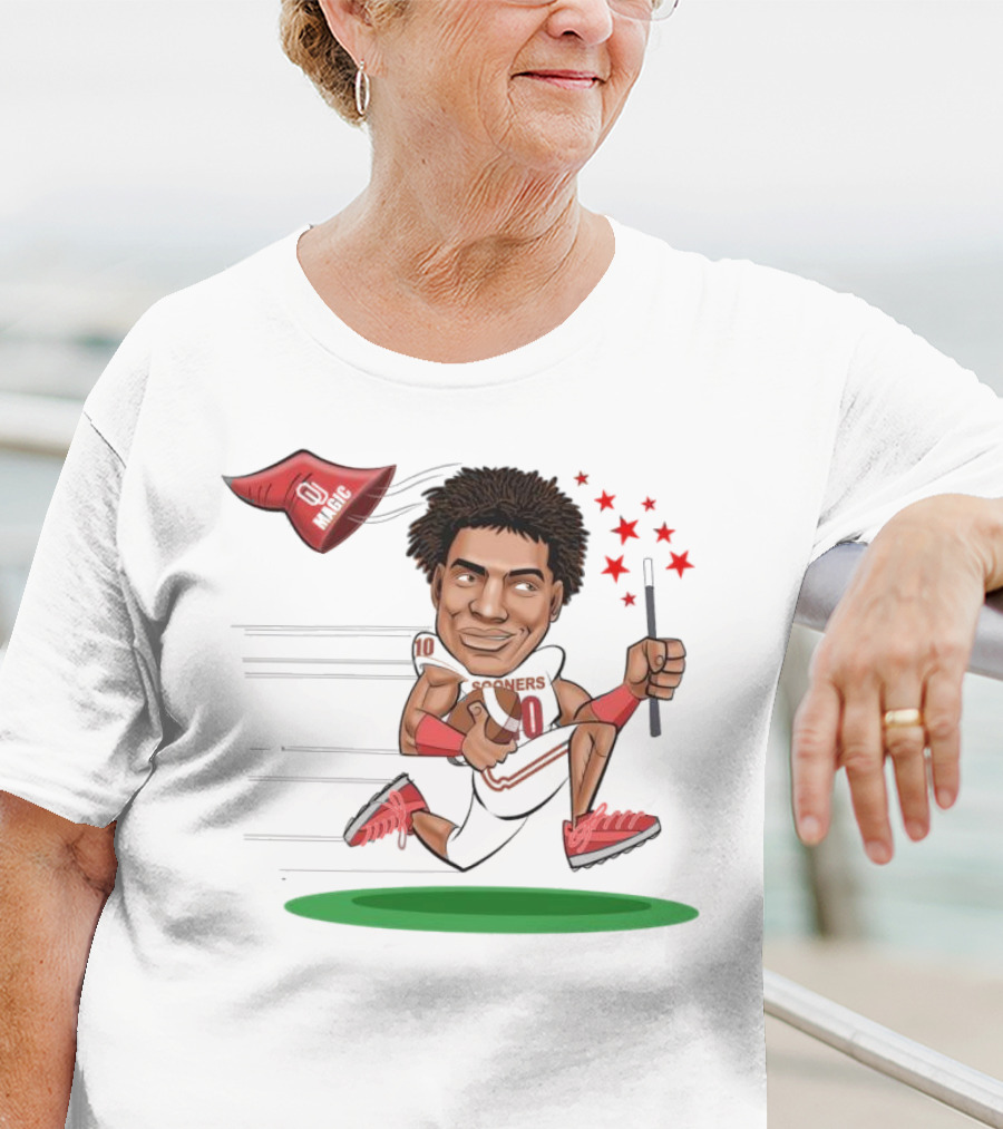 Oklahoma Sooners Kip Lewis Magic To The Rescue T-Shirt