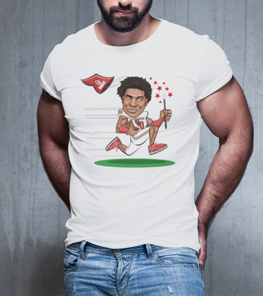 Oklahoma Sooners Kip Lewis Magic To The Rescue T-Shirt