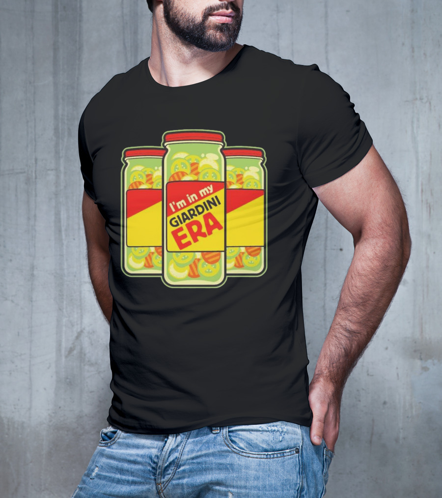 I’m In My Giardini Era Pickles Jar Aesthetic T-Shirt