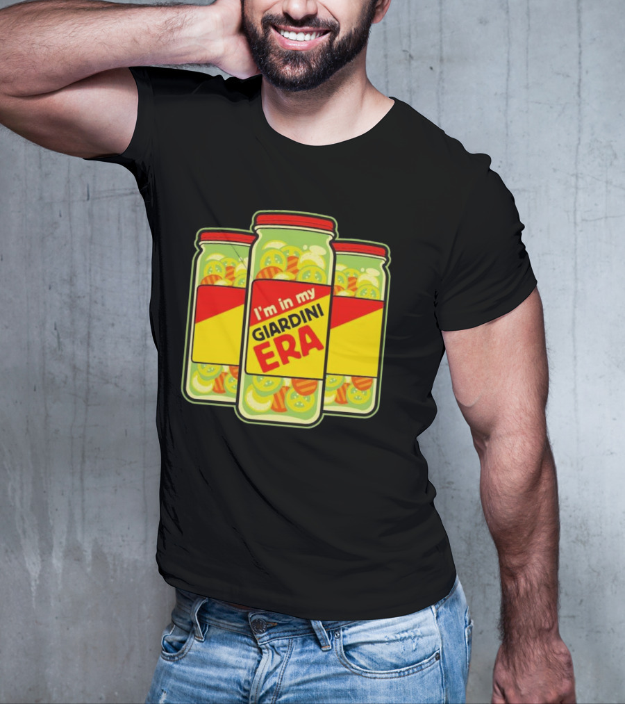 I’m In My Giardini Era Pickles Jar Aesthetic T-Shirt