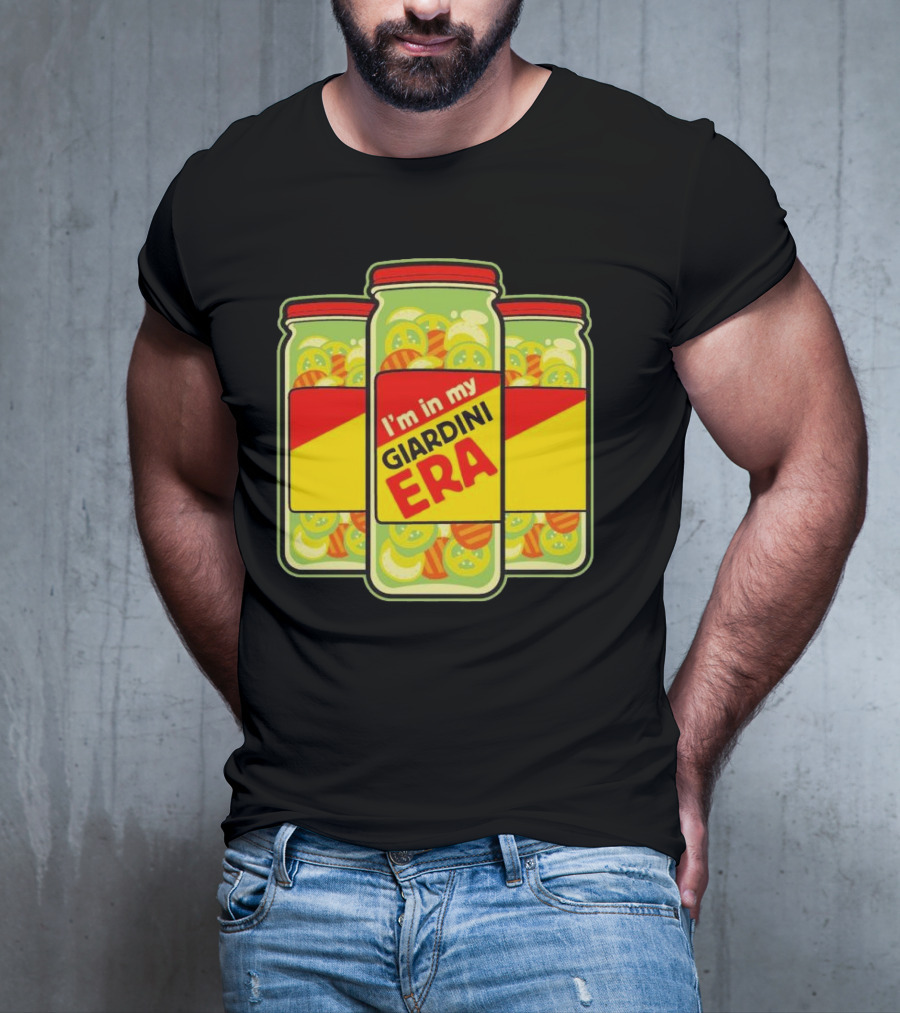 I’m In My Giardini Era Pickles Jar Aesthetic T-Shirt