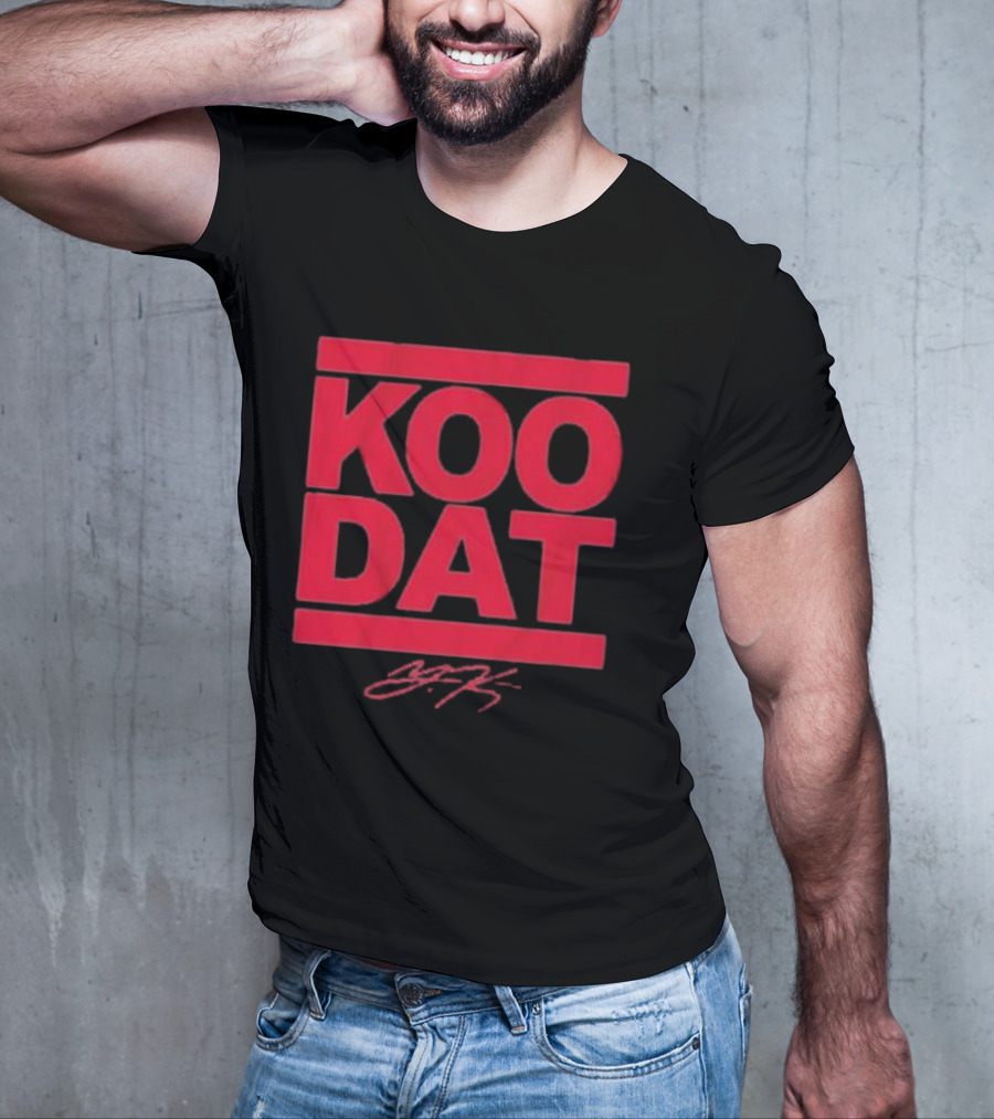 Koo Dat Younghoe Koo Atlanta Falcons Signature T-Shirt