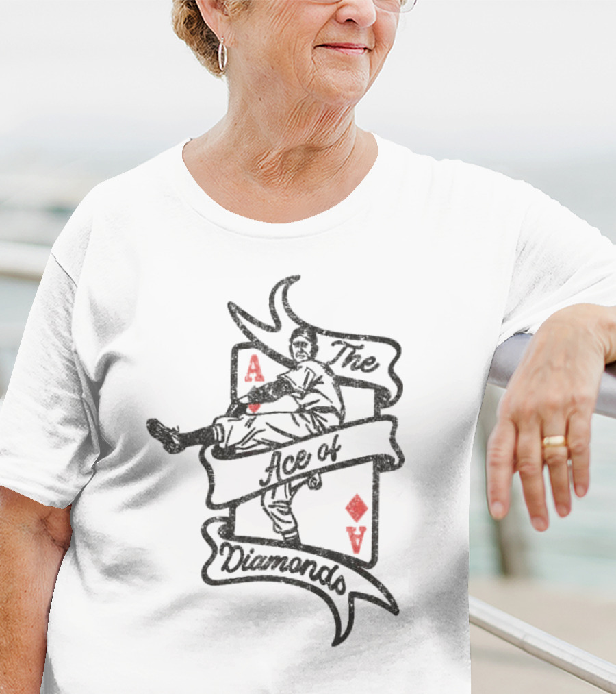 The Ace Of Diamonds A Tribute To Baseball Legends T-Shirt