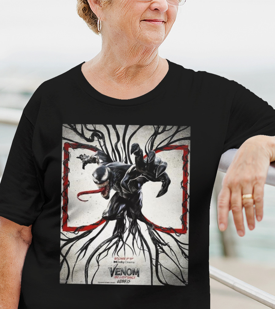 Discover It At Dolby Cinema Venom The Last Dance In Theaters October 25 T-Shirt