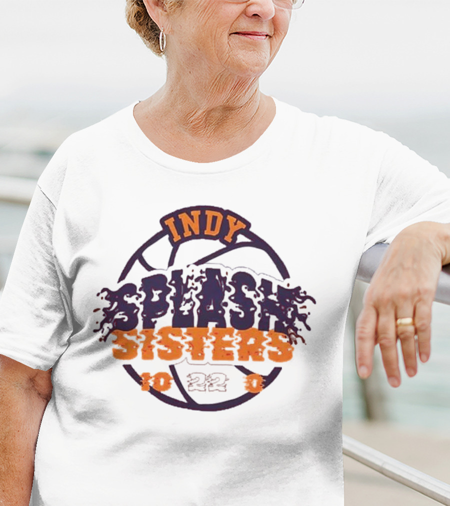 Indy Splash Sisters 10 22 0 Basketball T-Shirt