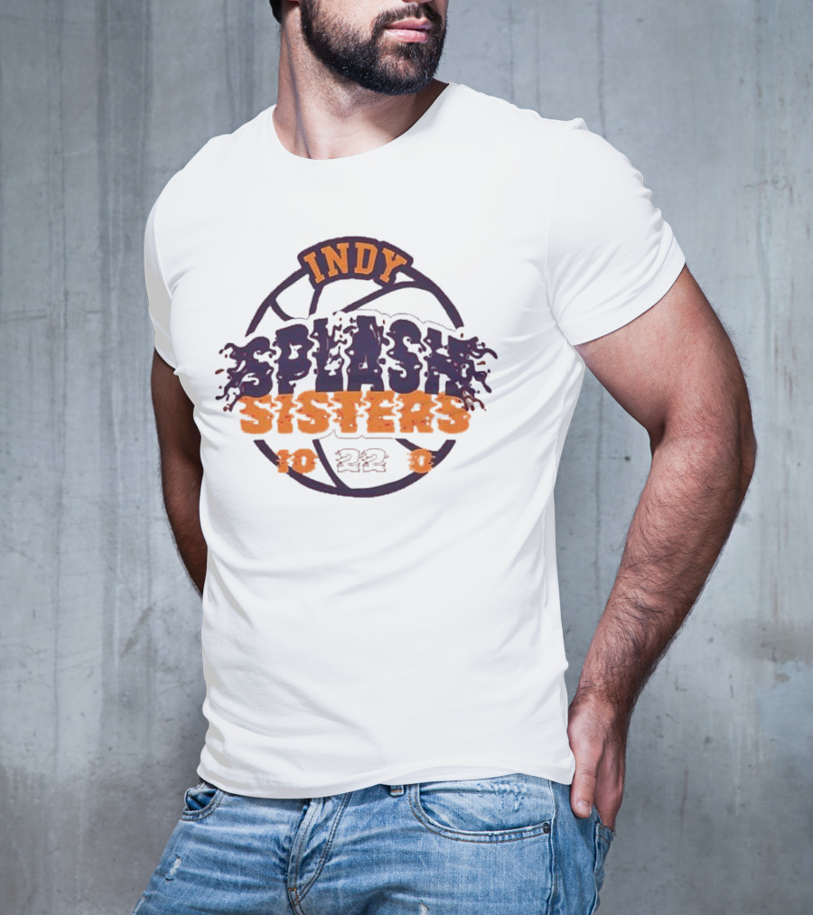 Indy Splash Sisters 10 22 0 Basketball T-Shirt