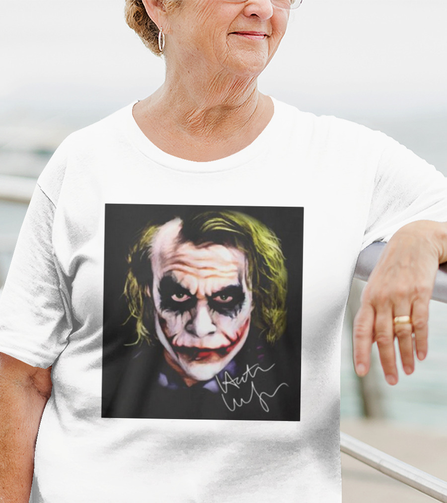 Joker 2 Heath Ledger Signature T-Shirt