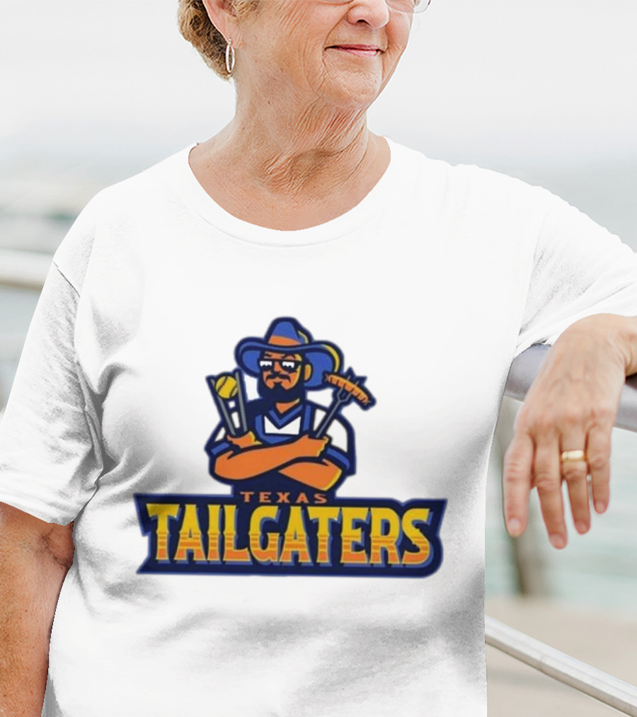 Texas Tailgaters Cowboy Grilling And Chilling T-Shirt
