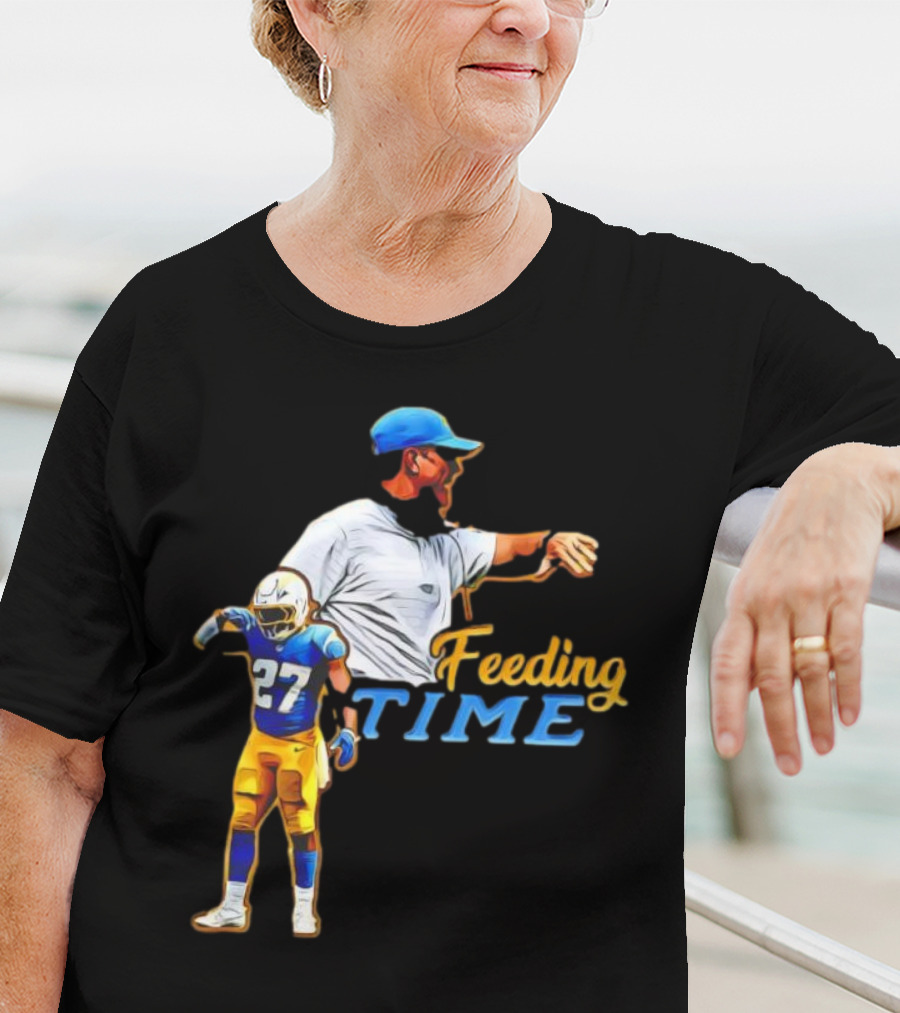 Feeding Time 27 Football Player T-Shirt